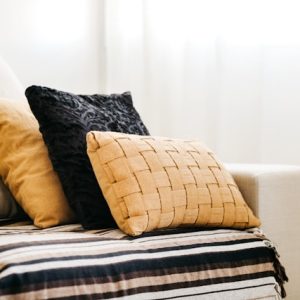 Earth Tone Throw Pillow